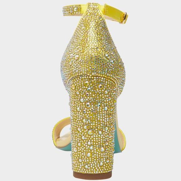 Bestey Johnson SB-RINA Yellow Sandals - Picture 4 of 7